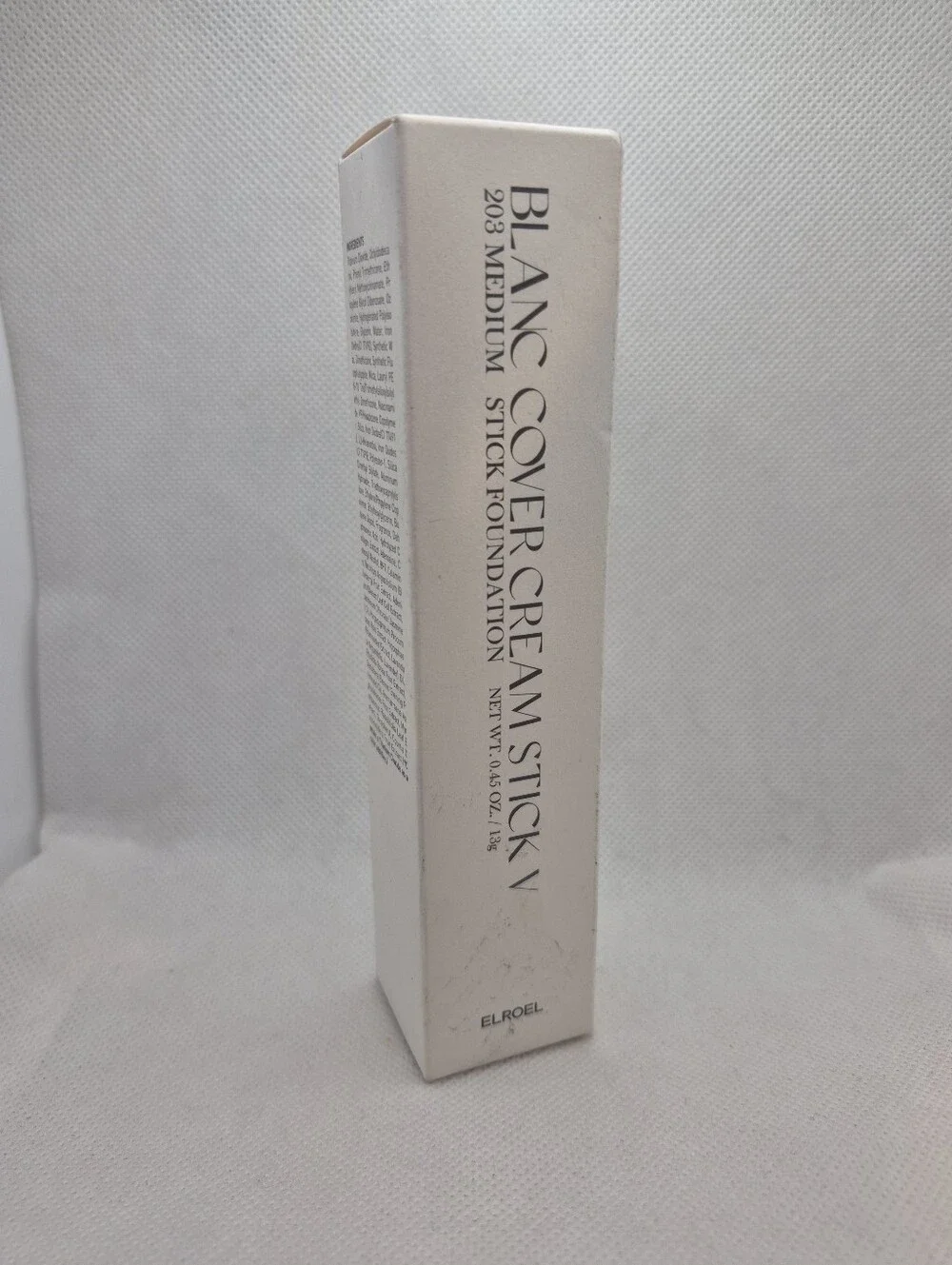 Elroel Blanc Cover Cream Stick V 203 Medium Stick Foundation  Brand new. Sealed